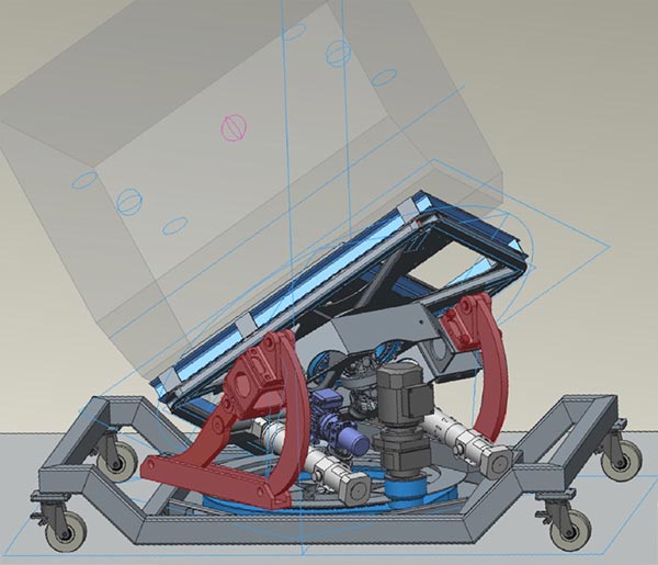 Swivel Test Rig